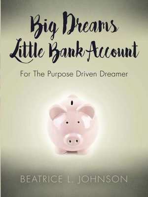 cover image of Big Dreams Little Bank Account